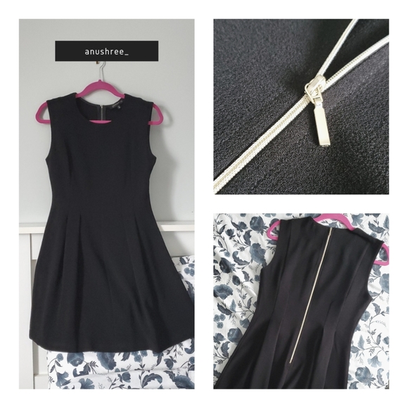 Dynamite Black Pin-tuck Dress - Picture 2 of 11